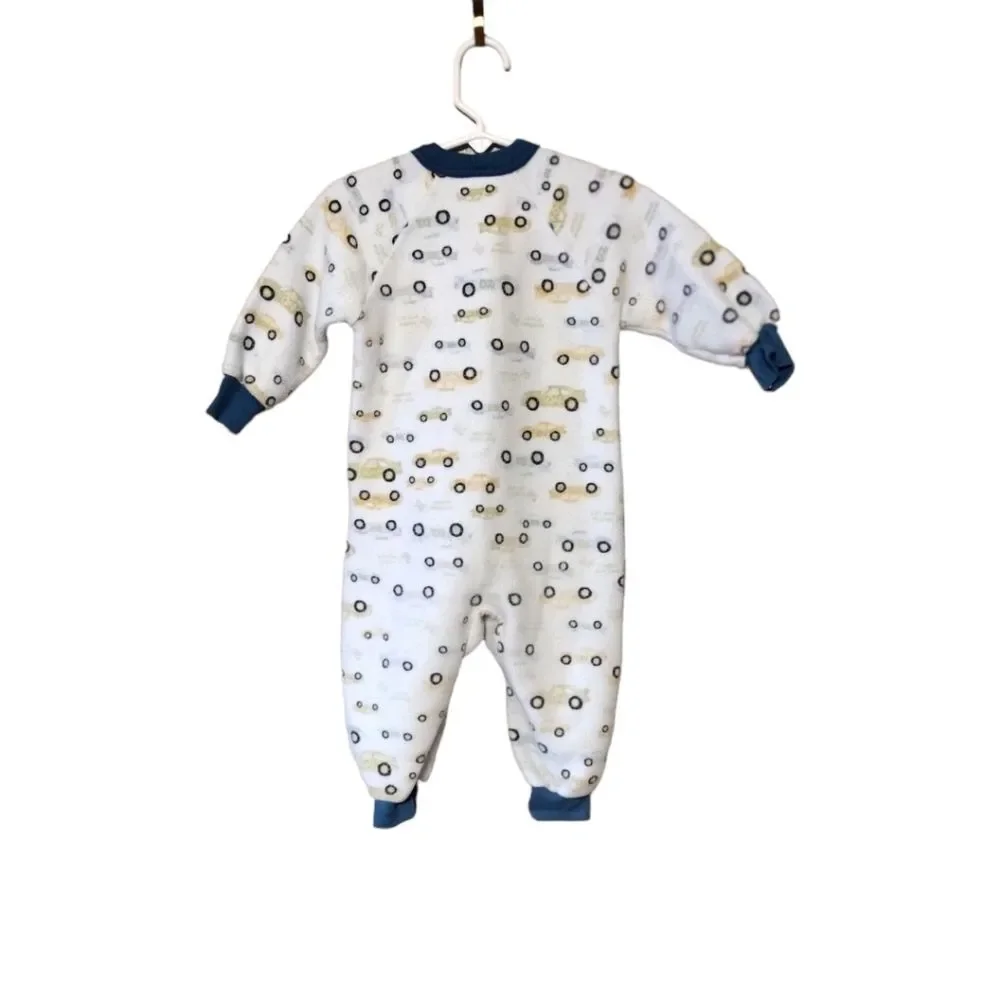 Look At The Measurements! Carter's Boy Bodysuit With Cars All Over Size 18 Month